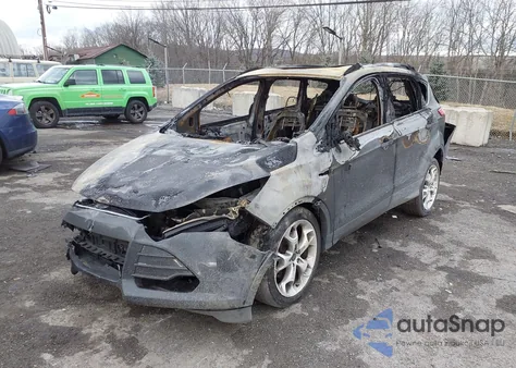 2014 Ford Escape Titanium из США, поврежденный, VIN 1FMCU9JX7EUB74824